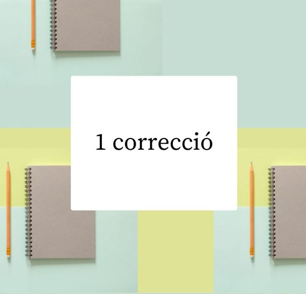 1 correcció