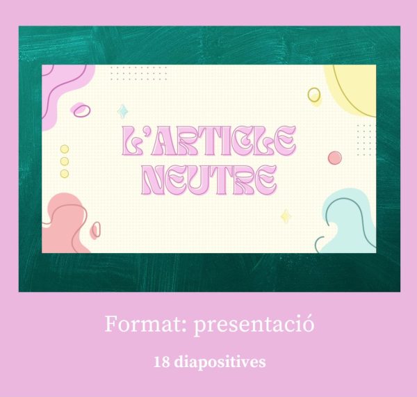 Presentació Article neutre LO