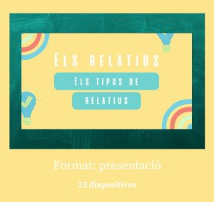 Presentació Tipus de relatius
